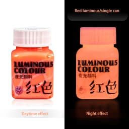 Fluorescent Acrylic Glow In The Dark Paint Brightness Luminous Student Hand Painted DIY Textile Wall Light Absorbing Pigment