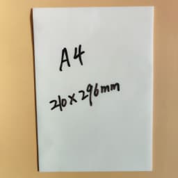 50 Sheets A4 Transparent Sticky Notes Tab Self-Adhesive Kawaii Clear Bookmarkers Annotation Books Page Marker Stationery