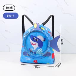 Children Swim Bag Dry Wet Separation Waterproof Storage Bag for Boys Girls Sport Fashion Portable Cute Cartoon Kids Backpack