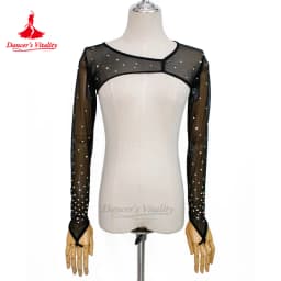 BellyDance Sleeves Comfortable Breathable Mesh Shoulder Sleeves Adult and Children Oriental Dance Practice Accessories