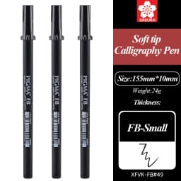 Sakura Line marking pen Art Hand-painted Hook Line Pen Sketch Pens Stationery Set Art Supplies For Hand-Paint anime Art Supplies
