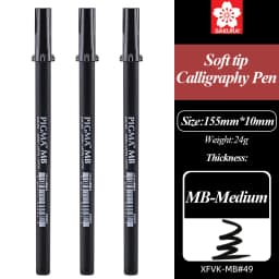 Sakura Line marking pen Art Hand-painted Hook Line Pen Sketch Pens Stationery Set Art Supplies For Hand-Paint anime Art Supplies