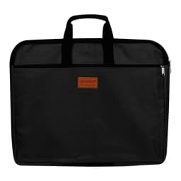 Double Layers Book A4 Document Bag File Folder Holder With Handle Zipper Waterproof Canvas Handbag Business Documents Files Bag