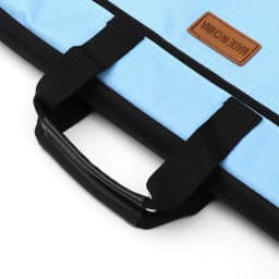 Double Layers Book A4 Document Bag File Folder Holder With Handle Zipper Waterproof Canvas Handbag Business Documents Files Bag