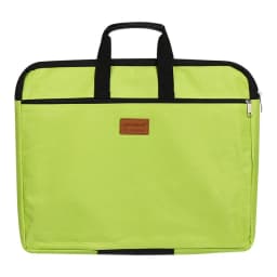 Double Layers Book A4 Document Bag File Folder Holder With Handle Zipper Waterproof Canvas Handbag Business Documents Files Bag