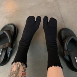 High Quality Combed Cotton Split Toe Woman Socks Solid Color Simple Comfortable Soft Two-Toed Japanese Harajuku Women's Tabi Sox