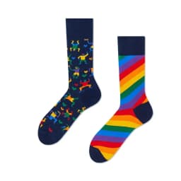 2024 Autumn 1 Pair Women Original AB Tide Socks Medium High Tube Colorful Socks Animal Flower Cotton Unisex Socks