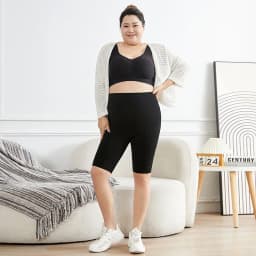 Women Big Size Leggings Black High Stretchy Shorts Outdoor Wearling Casul Sports Tights Ladies Plus Size Modal Leggings