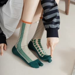 Summer Ultra-Thin Crystal Silk Sheer Frilly Tabi Socks Japanese Women Toe Socks Literary Personality Female Toe Socks