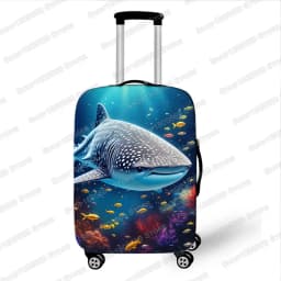 18-32 Inch Dolphin / Turtle / Octopus/ Starfish Pattern Luggage Cover Ocean Animal Suitcase Protective Covers Travel Accessories