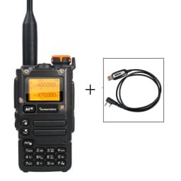 UV-K5(8) Air Band 50-600MHz Rx Multi-Band 136-600MHz Tx DTMF Scrablmer Vox Frequency Scan Copy NoAA FM Quansheng  Walkie Talkie