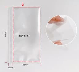 10PCSTransparent File Holder Notebook 6 Hole Loose Leaf DIY Document Bag Binder Rings PVC Storage Binding Folder