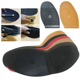 1Pair Rubber Anti Slip Wear-resistant Sole Forefoot Pads Ground Grip Half Outsoles Repair Shoe Protector DIY Shoe Accessories
