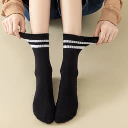 6 Pairs Women Socks Simplicity Parallel Bars Versatile Sport Socks Socks Solid Breathable Mid-Tube Socks Woman Absorbent Socks