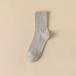 6 Pairs Women Socks Simplicity Parallel Bars Versatile Sport Socks Socks Solid Breathable Mid-Tube Socks Woman Absorbent Socks