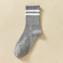 6 Pairs Women Socks Simplicity Parallel Bars Versatile Sport Socks Socks Solid Breathable Mid-Tube Socks Woman Absorbent Socks