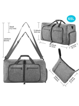 Travel Bag Handbags Large Capacity Carry On Luggage Bags Men Women Shoulder Outdoor Tote Weekend Waterproof Bag  Ryanair
