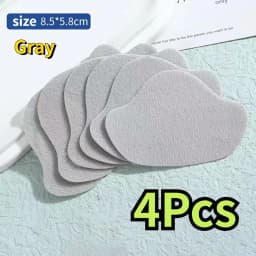 4pcs Sports Shoes Repair Stickers Suede Heel Protector Anti-Wear Repair Holes Self-adhesive Patches Insoles Pad Foot Care Insert