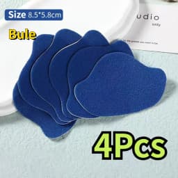 4pcs Sports Shoes Repair Stickers Suede Heel Protector Anti-Wear Repair Holes Self-adhesive Patches Insoles Pad Foot Care Insert