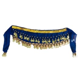 Metal Coins Child Waist Chain Hip Scarf Child Belly Dance Indian Dance Belt For Kids Dacning Waist Belt Chain
