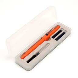 KACO Classic Colorful Fountain Pen 만년필 EF Hooded Exchangeable Ink Cartridge for School Office Stationery Nib Smooth Writing