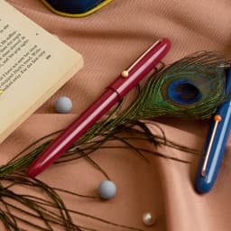 KACO Classic Colorful Fountain Pen 만년필 EF Hooded Exchangeable Ink Cartridge for School Office Stationery Nib Smooth Writing