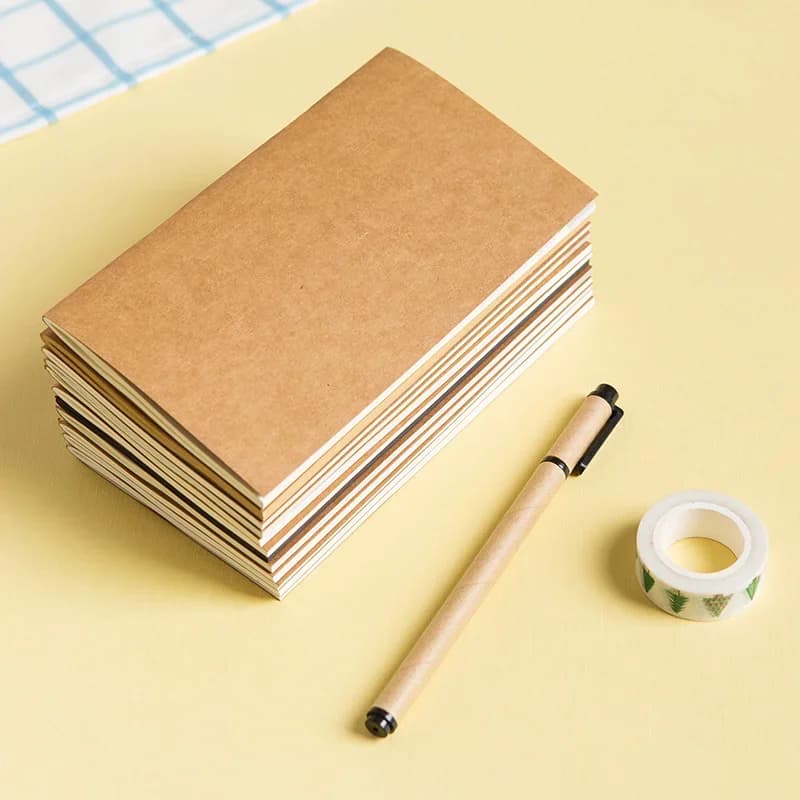 1PCS Notebook Journal Refill Inserts Blank Dot Dotted Paper for Leather Travel Journals Diary Planner