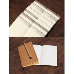 1PCS Notebook Journal Refill Inserts Blank Dot Dotted Paper for Leather Travel Journals Diary Planner