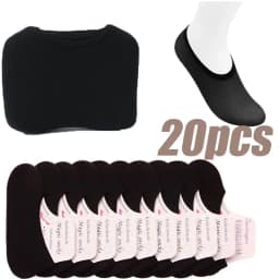 30pairs Summer Short Socks Women Invisible Thin Boat Socks Female Non-slip Seamless Ice Silk Ankle Sox High Heels Slippers Sock