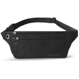 Fanny Pack Running Bags Waist Belt Bag 2024 New Canvas Purse Travel Camping Hiking Pocket Belly Pouch For Phone Coins Women Men