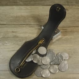 KISMIS New Vintage Leather Coin Purse Men Outdoor Utility Self-Defense Multi-Tool Wallet Men Women Wallet