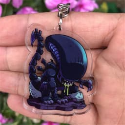 Predator Alien Xenomorph Cosplay Costumes Key Chain Keychain Accessories Pendant