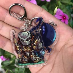 Predator Alien Xenomorph Cosplay Costumes Key Chain Keychain Accessories Pendant