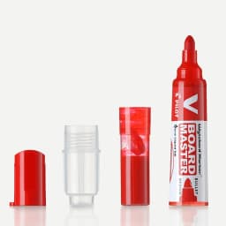 Japanese Poilt Direct Liquid Marker High Capacity Erasable WBMAVBM-M Whiteboard Pen Can Add Ink For School Office Training Class