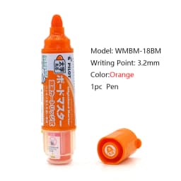 Japanese Poilt Direct Liquid Marker High Capacity Erasable WBMAVBM-M Whiteboard Pen Can Add Ink For School Office Training Class