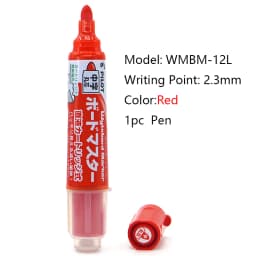 Japanese Poilt Direct Liquid Marker High Capacity Erasable WBMAVBM-M Whiteboard Pen Can Add Ink For School Office Training Class