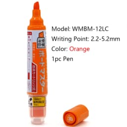 Japanese Poilt Direct Liquid Marker High Capacity Erasable WBMAVBM-M Whiteboard Pen Can Add Ink For School Office Training Class