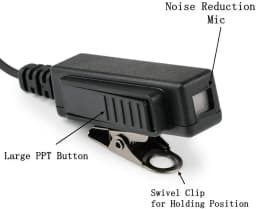Air Tube Earpiece Headset for Motorola DP4000e DP4400e DP4401 DP4801e DP4800e MTP6550 DP3401 DP3600 APX2000 APX4000 APX6000 7000