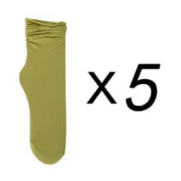 5 Pairs Women Ice Thin Loose Socks Calf Tube Socks Summer Black White Knee Nylon Socks Japanese Fashion College Lolita Style