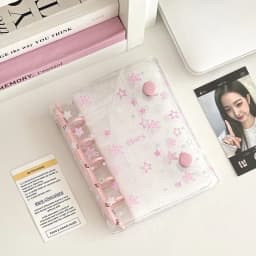 M5 Handbook inner Page 3-inch Card Booklet Loose Page DIY Binder Photocards Collect Book Diary Agenda Planner DIY Cover Album