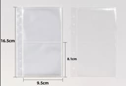 A6 Macaroon Fresh Color PU Leather DIY Binder Photocards Collect Book Diary Agenda Planner DIY Cover Album Stationery