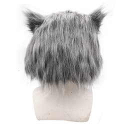 Mask Pig Head Mouth Latex Mask Ball Party Plush Pig Head Cover Halloween Festival Biology Japanese Anime Performance Cosplay