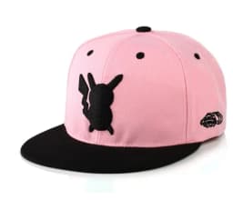 Anime Pikachus Cosplay Hat Unisex Adjustable Casual Baseball Hat Outdoor Sun Protection Hat Flat Brim Hat