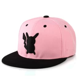 Anime Pikachus Cosplay Hat Unisex Adjustable Casual Baseball Hat Outdoor Sun Protection Hat Flat Brim Hat