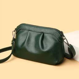 New Luxury Leather Handbags High Quality Long Shoulder Strap Advanced Sense Crossbody Bags High Capacity Tote Bag