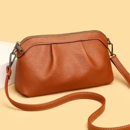 New Luxury Leather Handbags High Quality Long Shoulder Strap Advanced Sense Crossbody Bags High Capacity Tote Bag