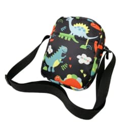 Cartoon Men Women Dinosaur Shoulder Bags Canvas Bag Makeup Bag Phone Bag Cosmetic Bag Waist Pack Chest Bag