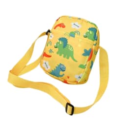 Cartoon Men Women Dinosaur Shoulder Bags Canvas Bag Makeup Bag Phone Bag Cosmetic Bag Waist Pack Chest Bag
