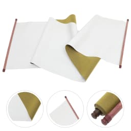 Water Writing Cloth Chinese Cloth Water Scroll Paper Reusable Chinese Drawing Painting Scroll Practicing Tool