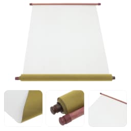 Water Writing Cloth Chinese Cloth Water Scroll Paper Reusable Chinese Drawing Painting Scroll Practicing Tool